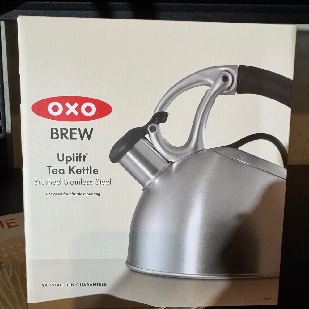 OXO Silver Uplift Tea Kettle